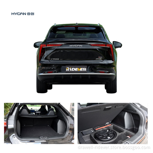 نمط مريح 2021 Hycan 007 ev Car الصينية صنعت سيارات طاقة جديدة سريعة السرعة تستخدم سيارة كهربائية نقية للبيع